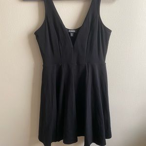 Black cocktail dress